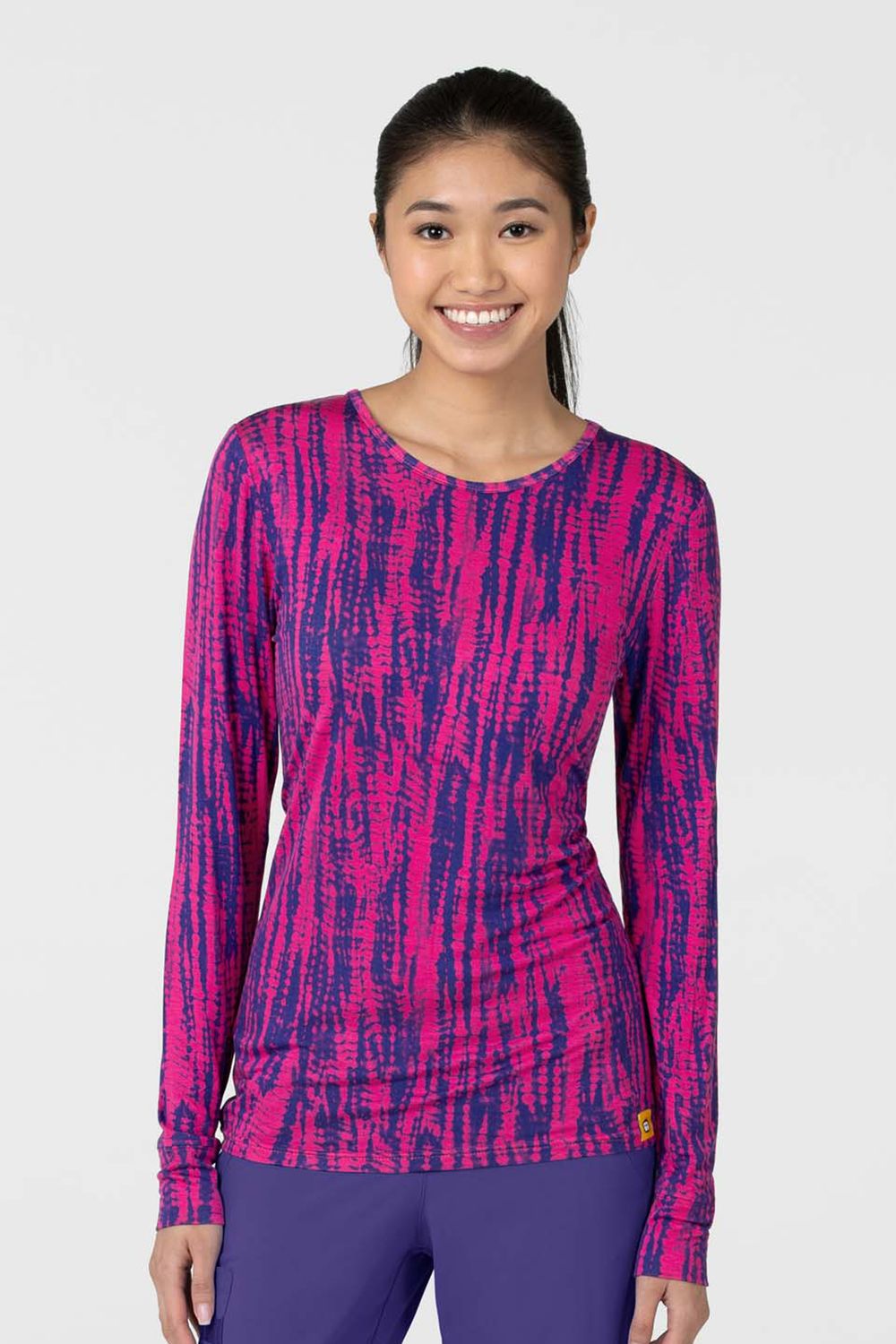 Maglia Setosa Shibori pink