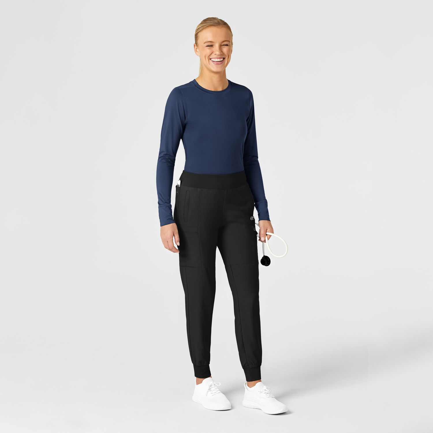 Maglia Performance Heiq Smart Temp navy blue