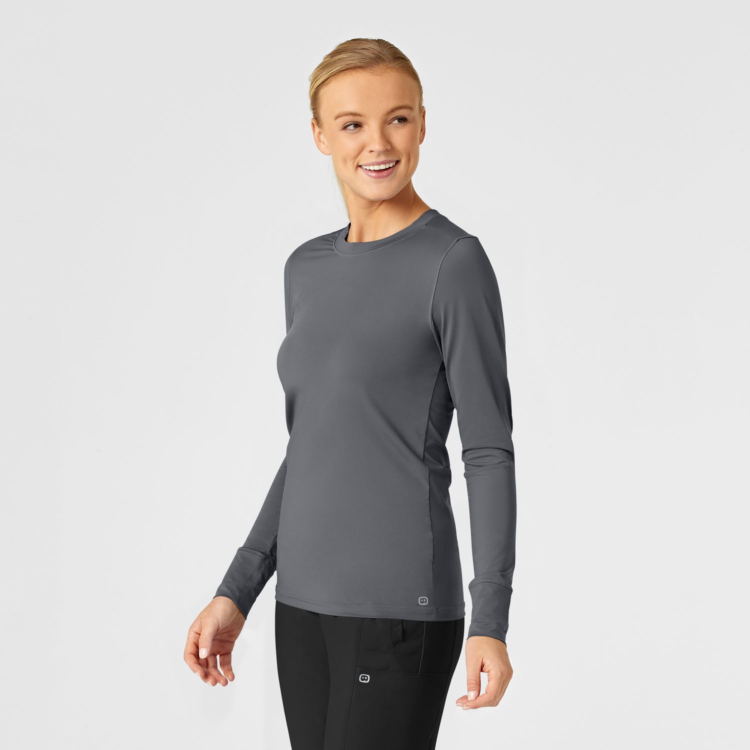 Maglia Performance Heiq Smart Temp pewter