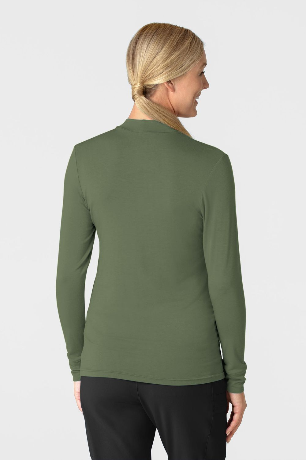 Maglia Setosa lupetto olive
