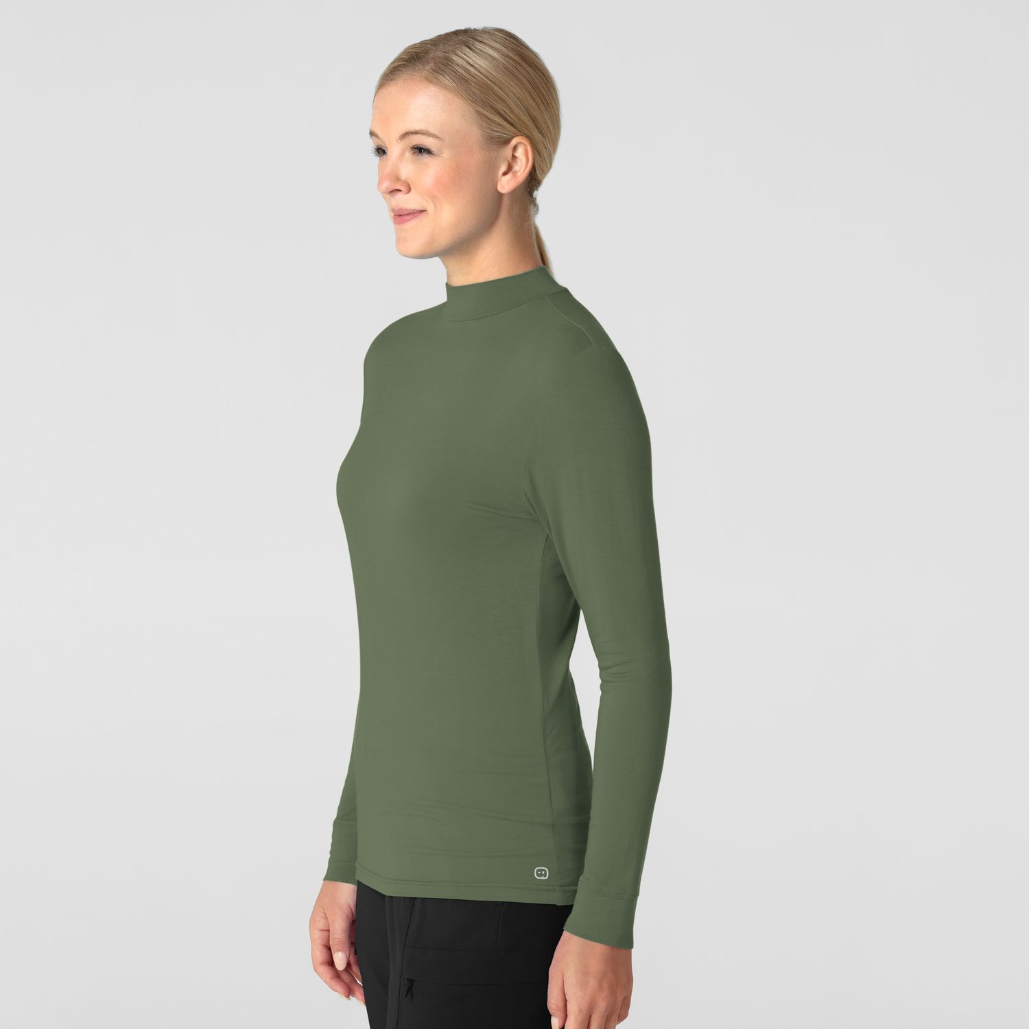 Maglia Setosa lupetto olive