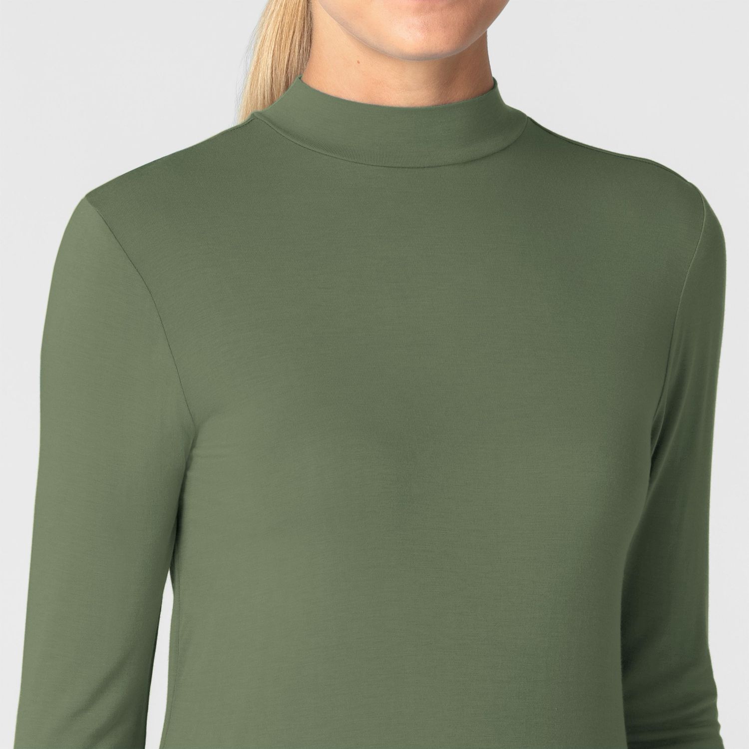 Maglia Setosa lupetto olive