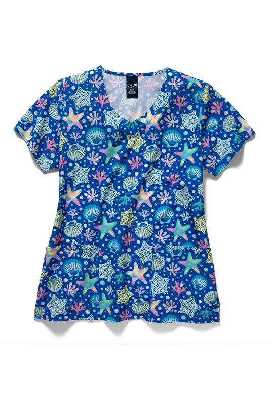 Casacca scollo a V - Starfish Wish
