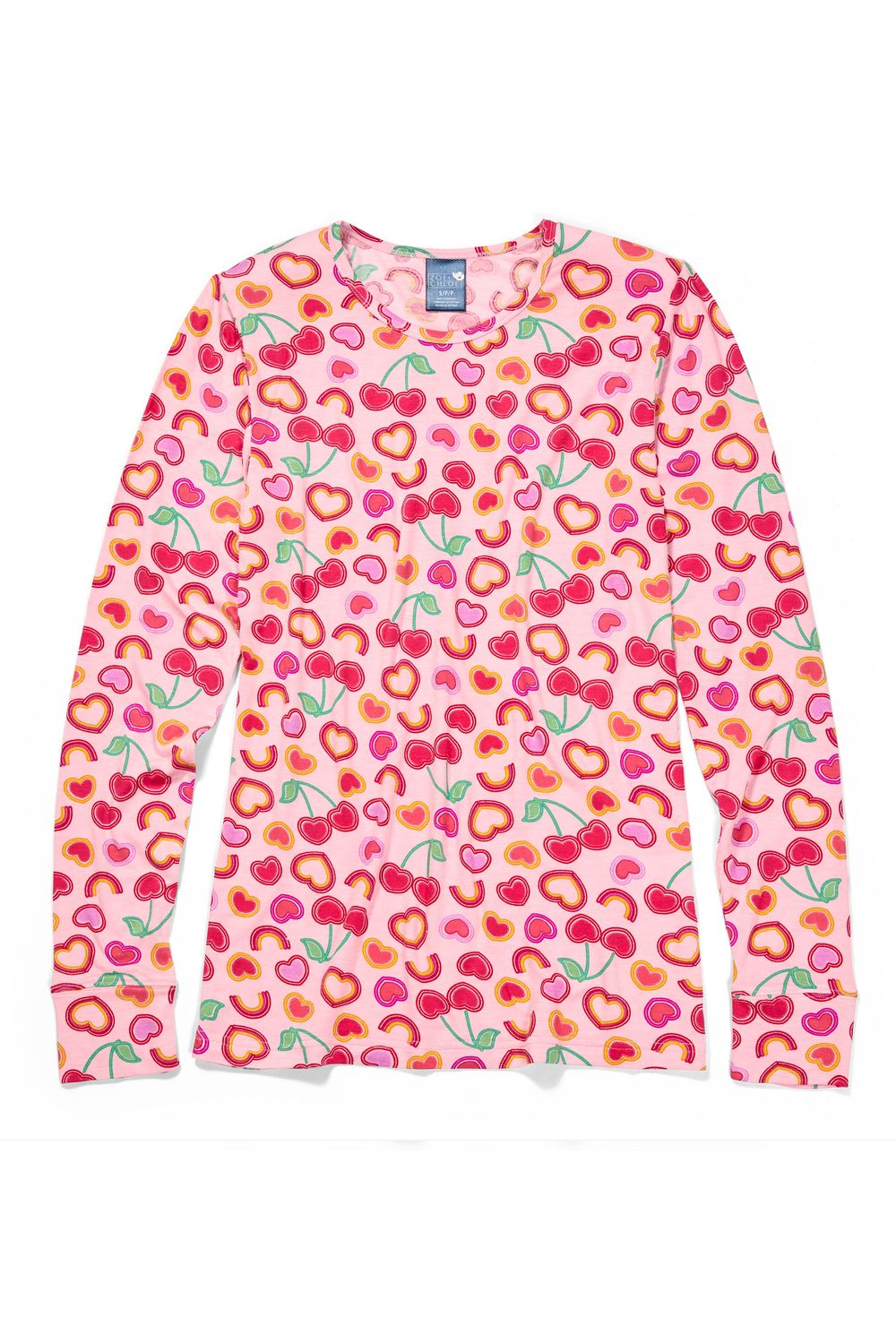 Maglia girocollo - Cherry Berry