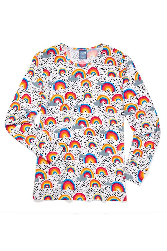 Maglia girocollo - Double Rainbow