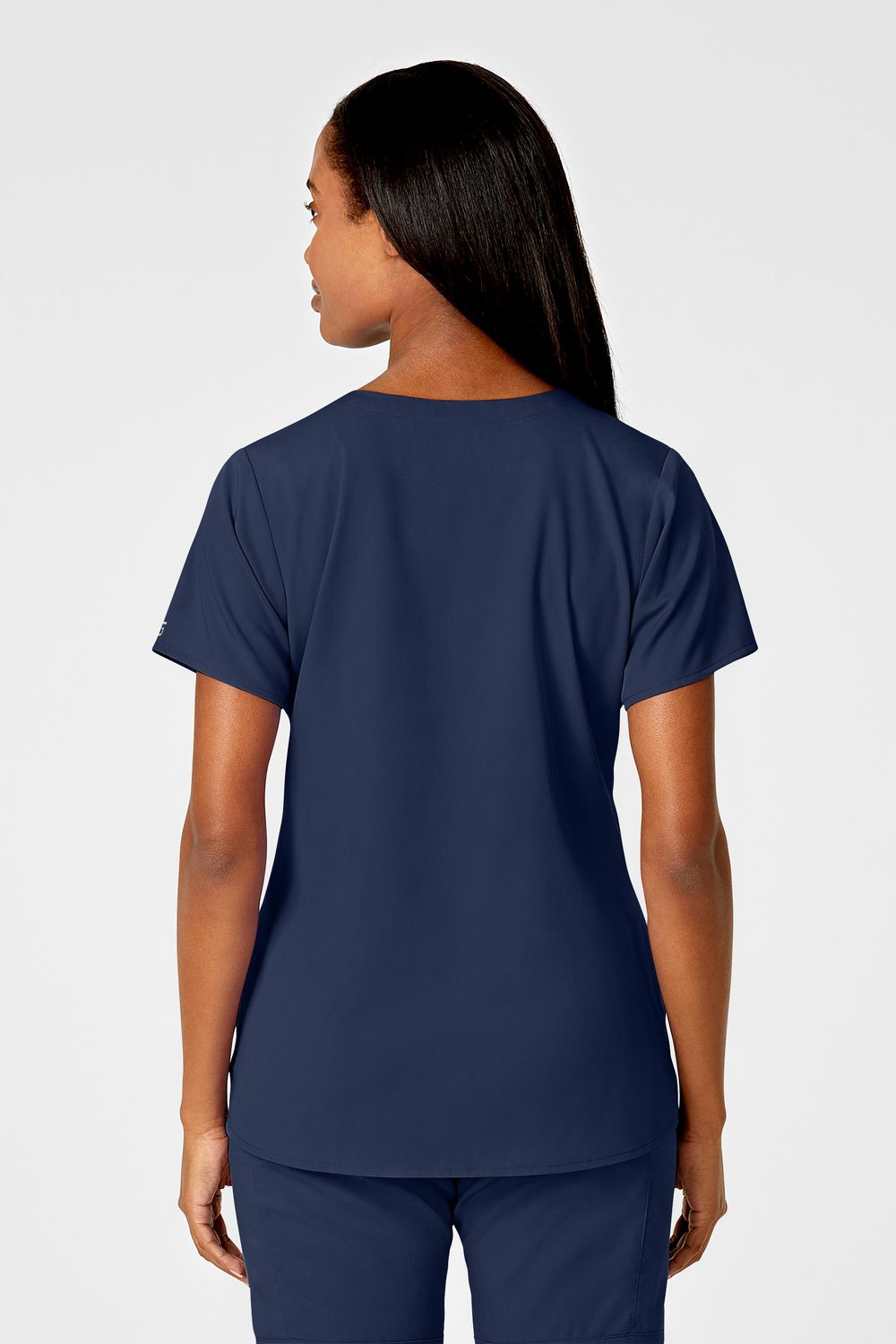 Casacca donna 6419 girocollo navy blue