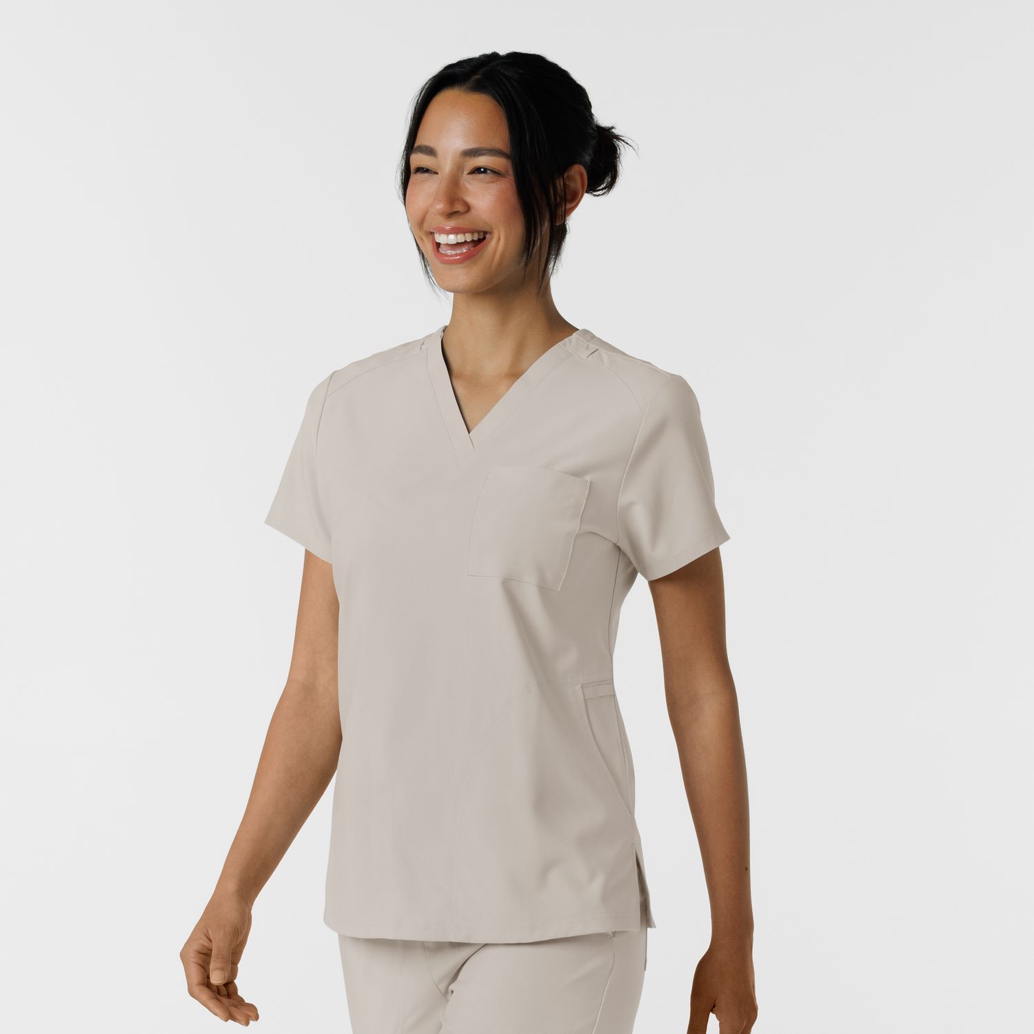 Casacca donna 6045 scollo a V cloud