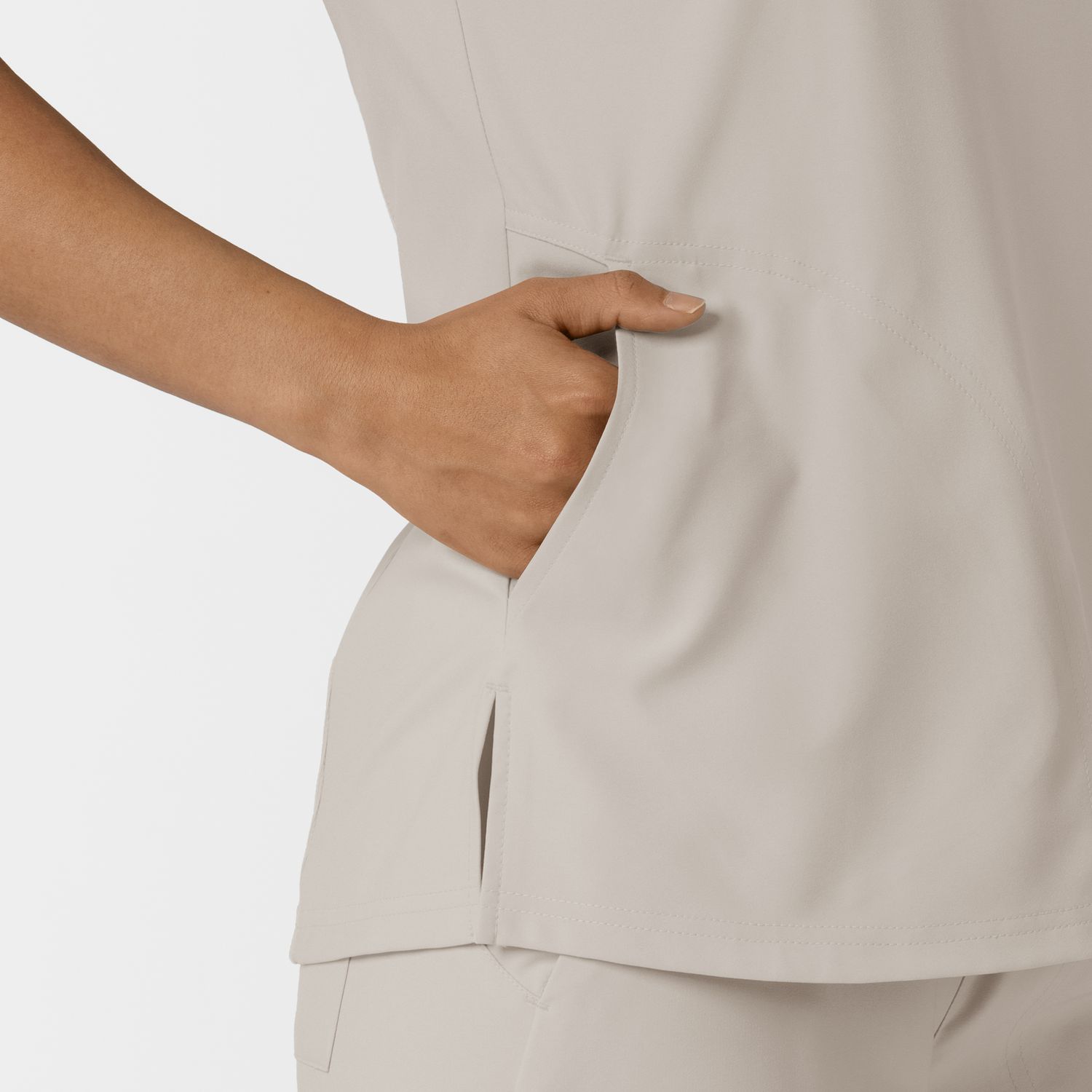 Casacca donna 6045 scollo a V cloud