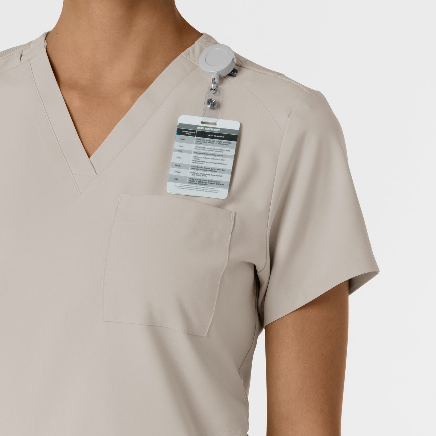 Casacca donna 6045 scollo a V cloud