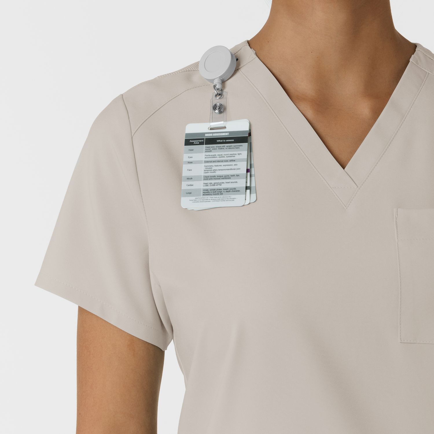 Casacca donna 6045 scollo a V cloud