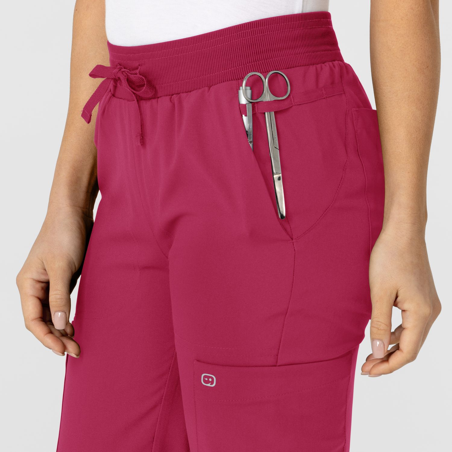 Pantalone donna 5045 sport 8 tasche magenta NOVITA&#39; 2024