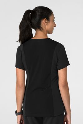 Casacca donna 6132 scollo a V black