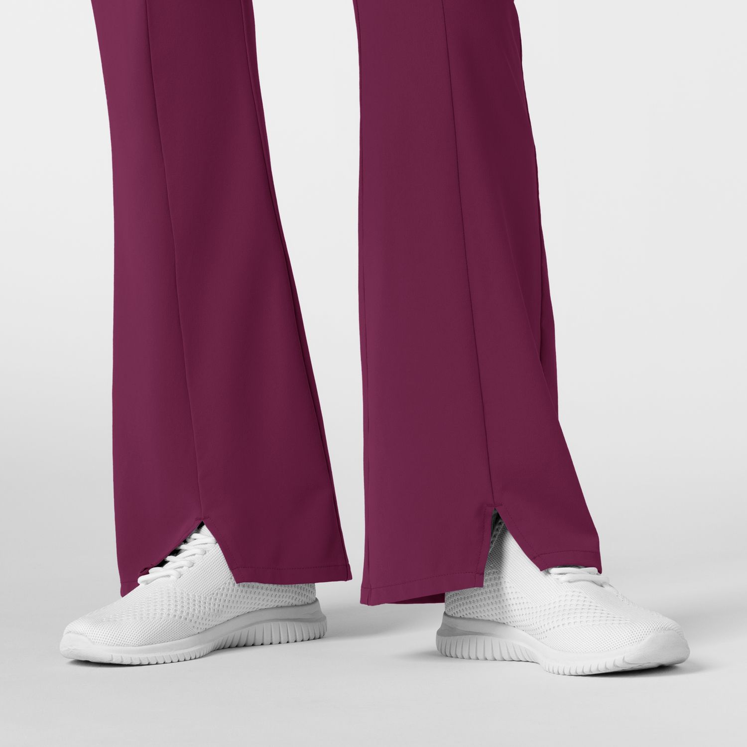 Pantalone donna 5534 cargo svasato wine
