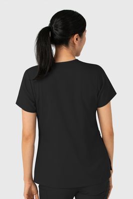Casacca donna 6151 scollo a V black