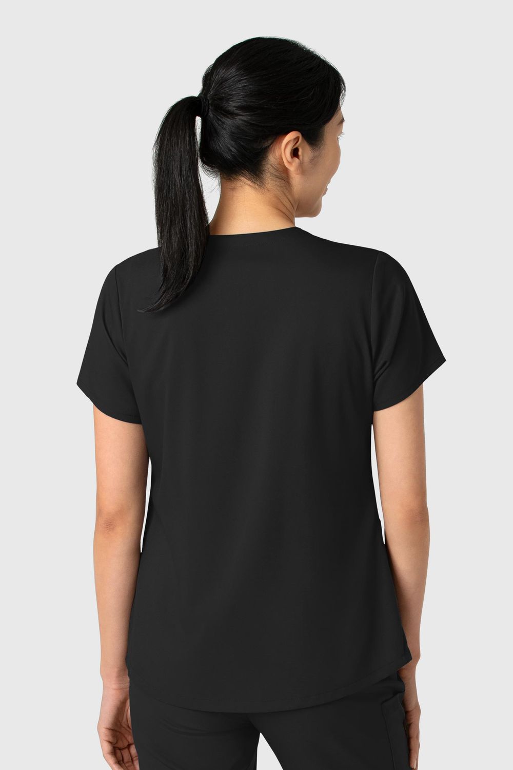 Casacca donna 6251 scollo a V black