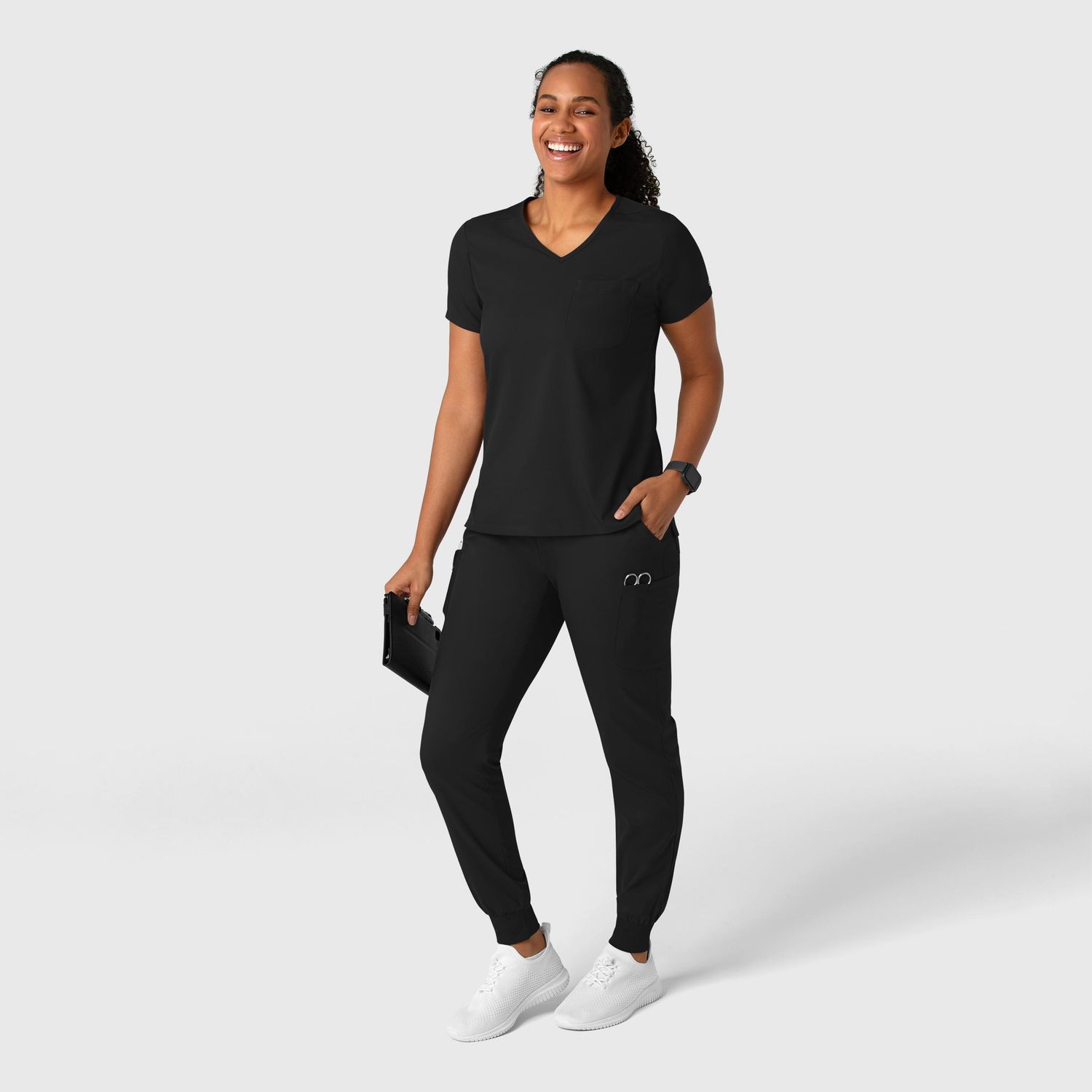 Pantalone donna 5151 jogger cargo black