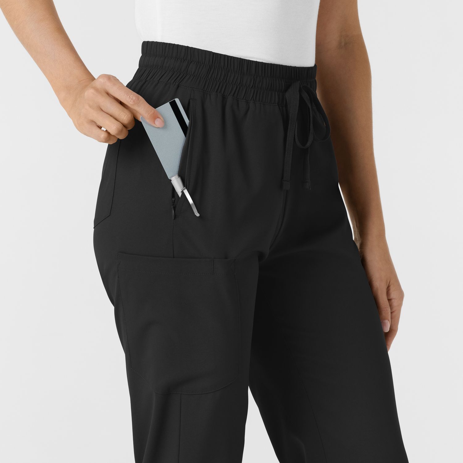 Pantalone donna 5251 svasato black