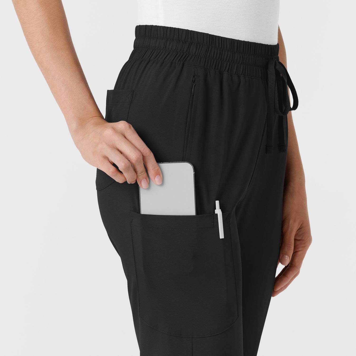 Pantalone donna 5251 svasato black