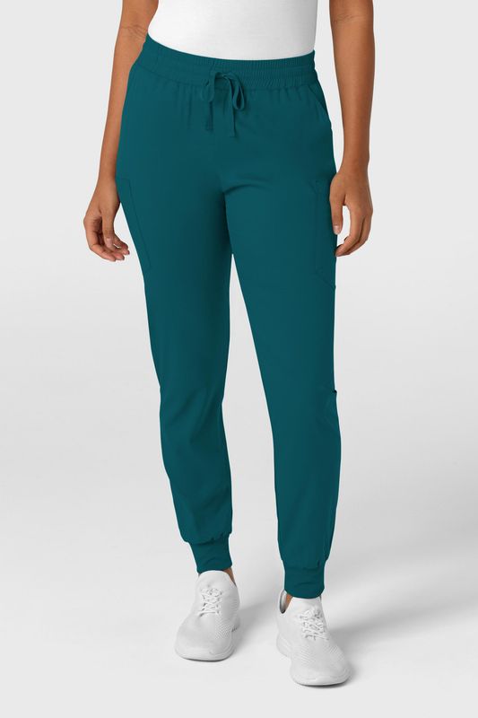 Pantalone donna 5151 jogger cargo caribbean blue