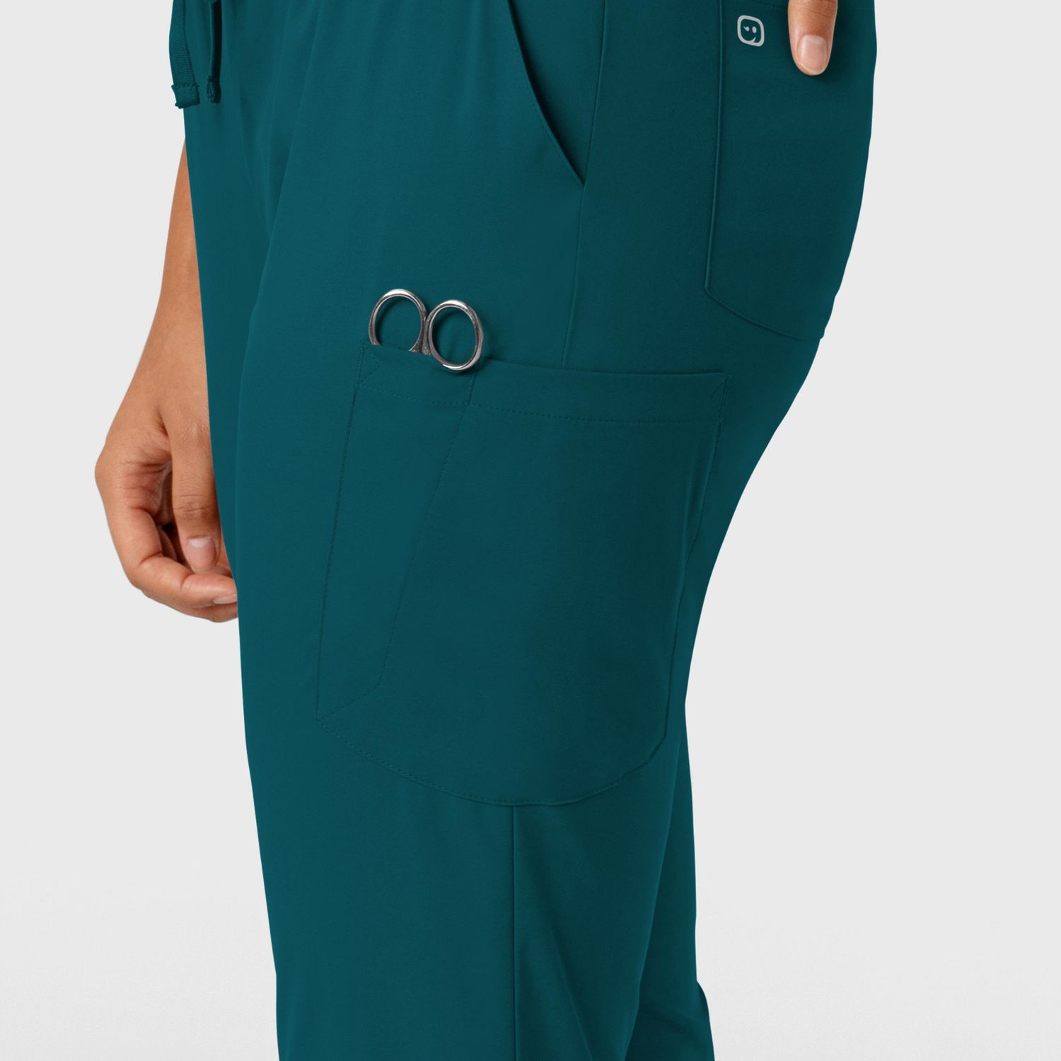 Pantalone donna 5151 jogger cargo caribbean blue