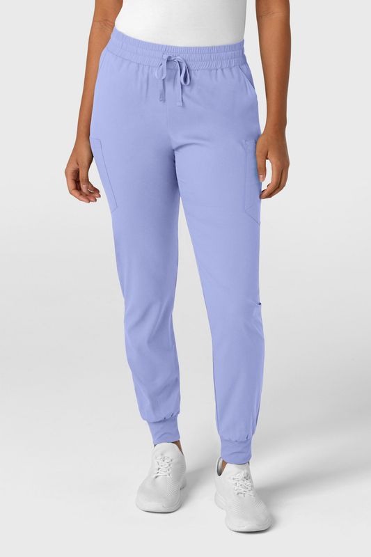 Pantalone donna 5151 jogger cargo ceil blue