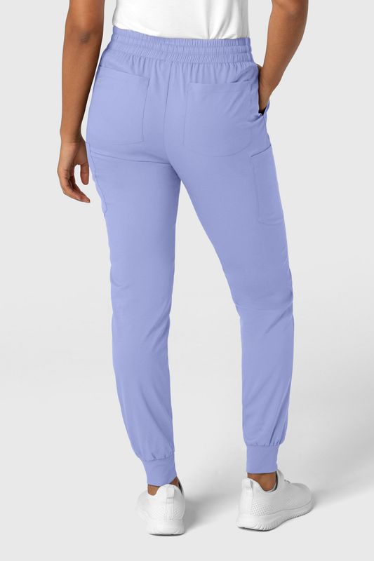 Pantalone donna 5151 jogger cargo ceil blue