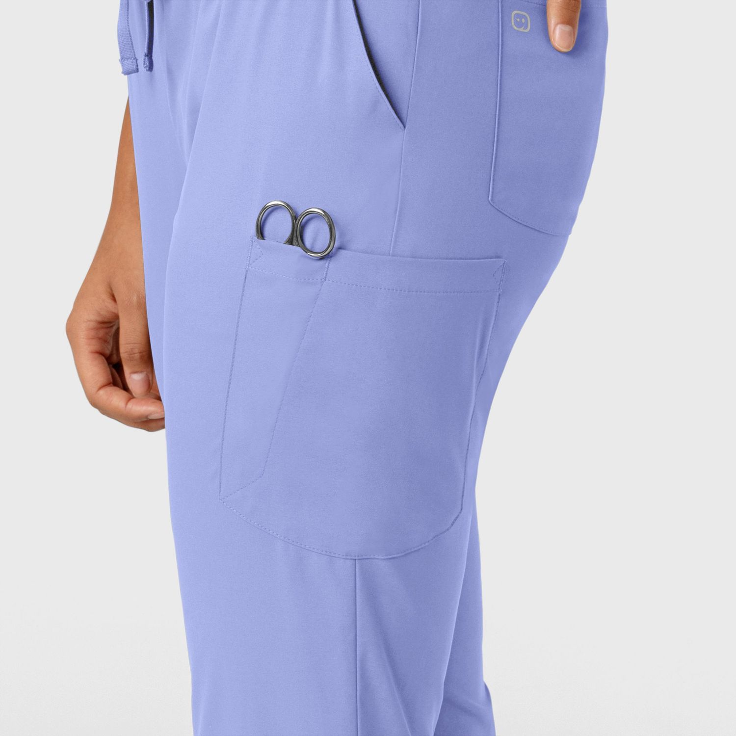 Pantalone donna 5151 jogger cargo ceil blue