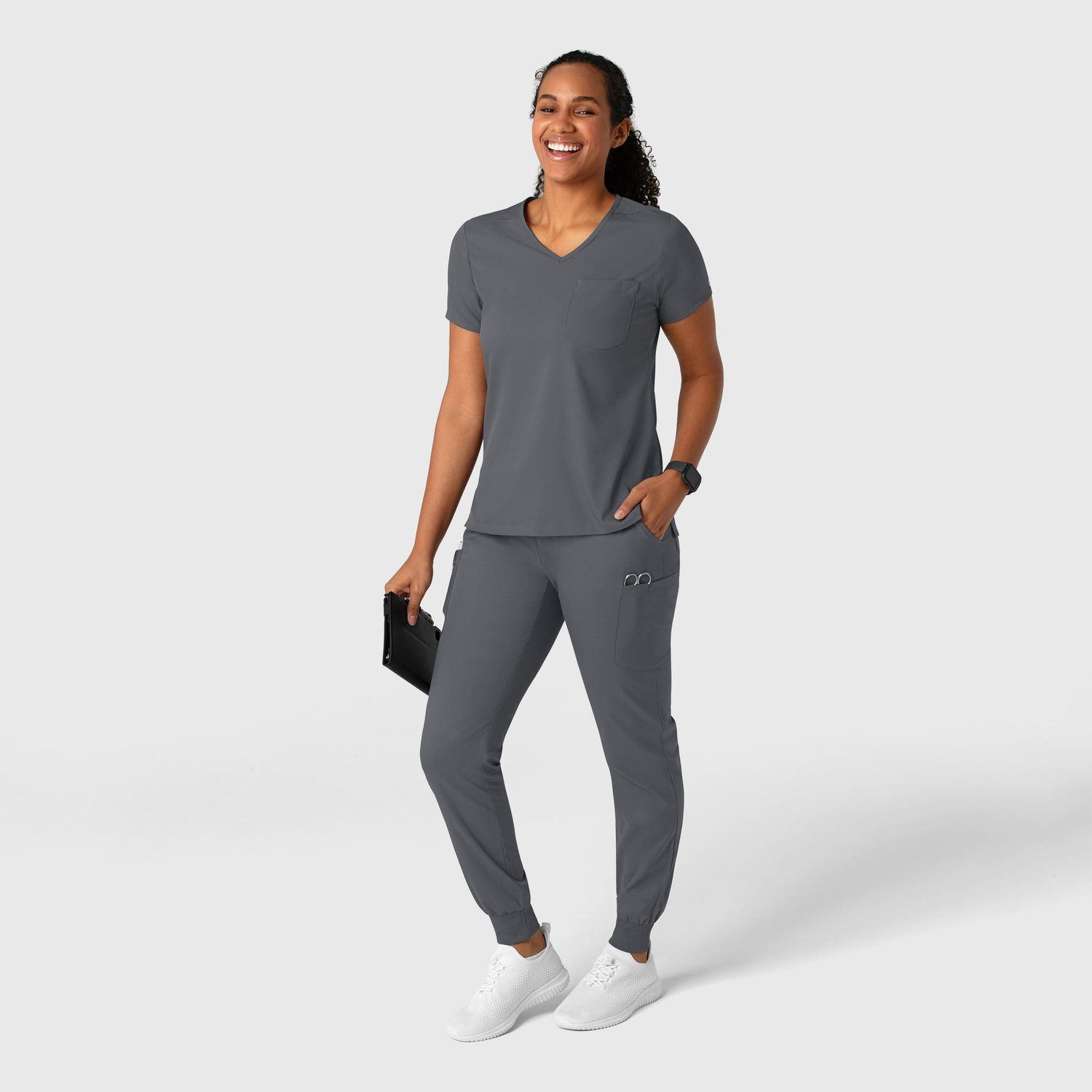 Pantalone donna 5151 jogger cargo pewter