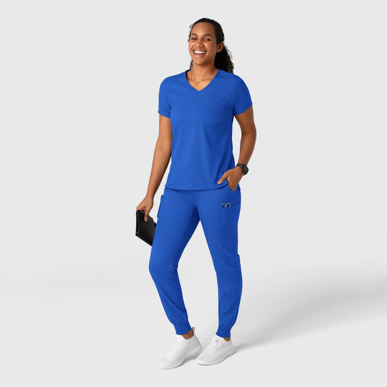 Pantalone donna 5151 jogger cargo royal  blue