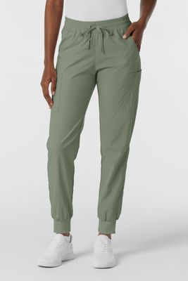 Pantalone donna 5151 jogger cargo sage