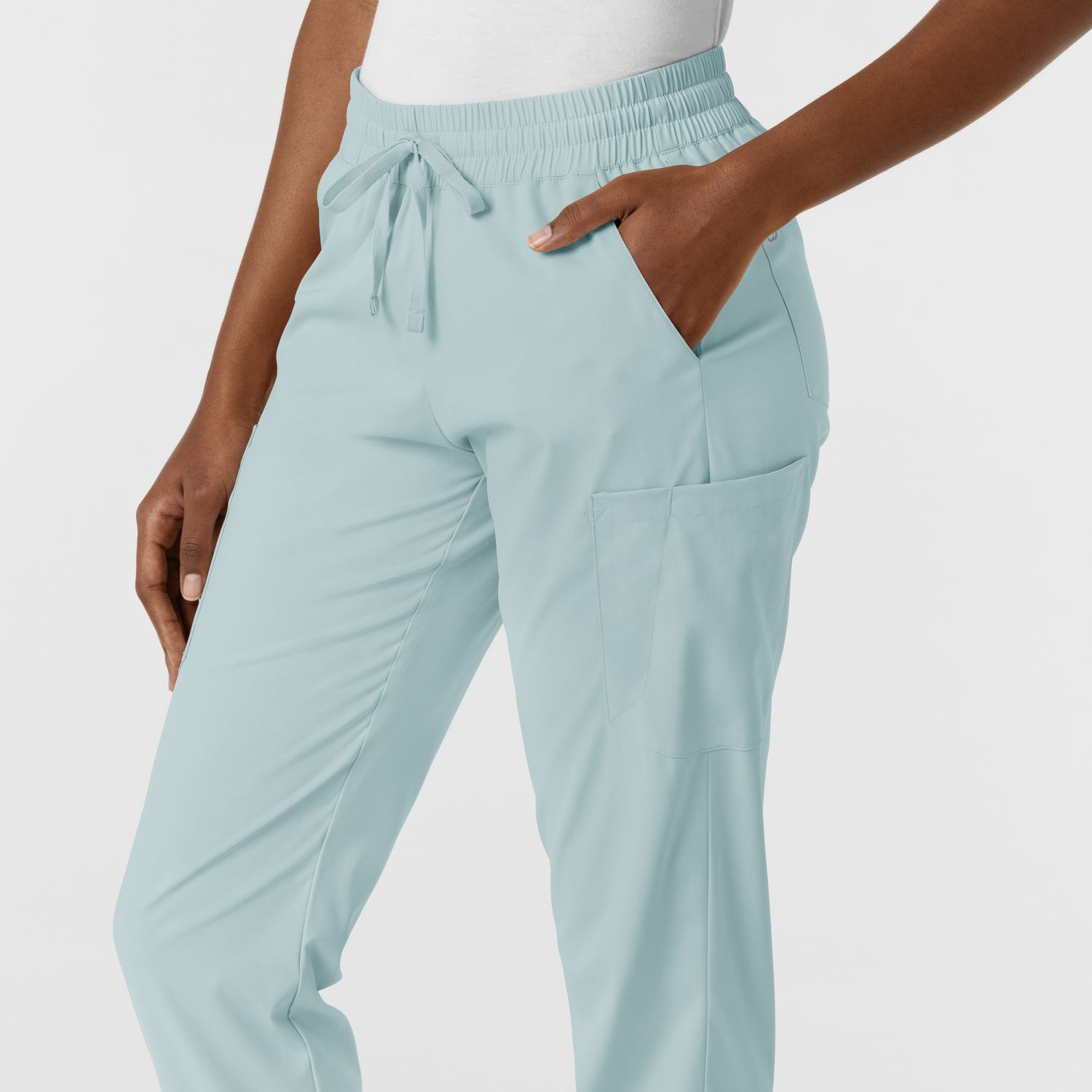 Pantalone donna 5151 jogger cargo sky blue