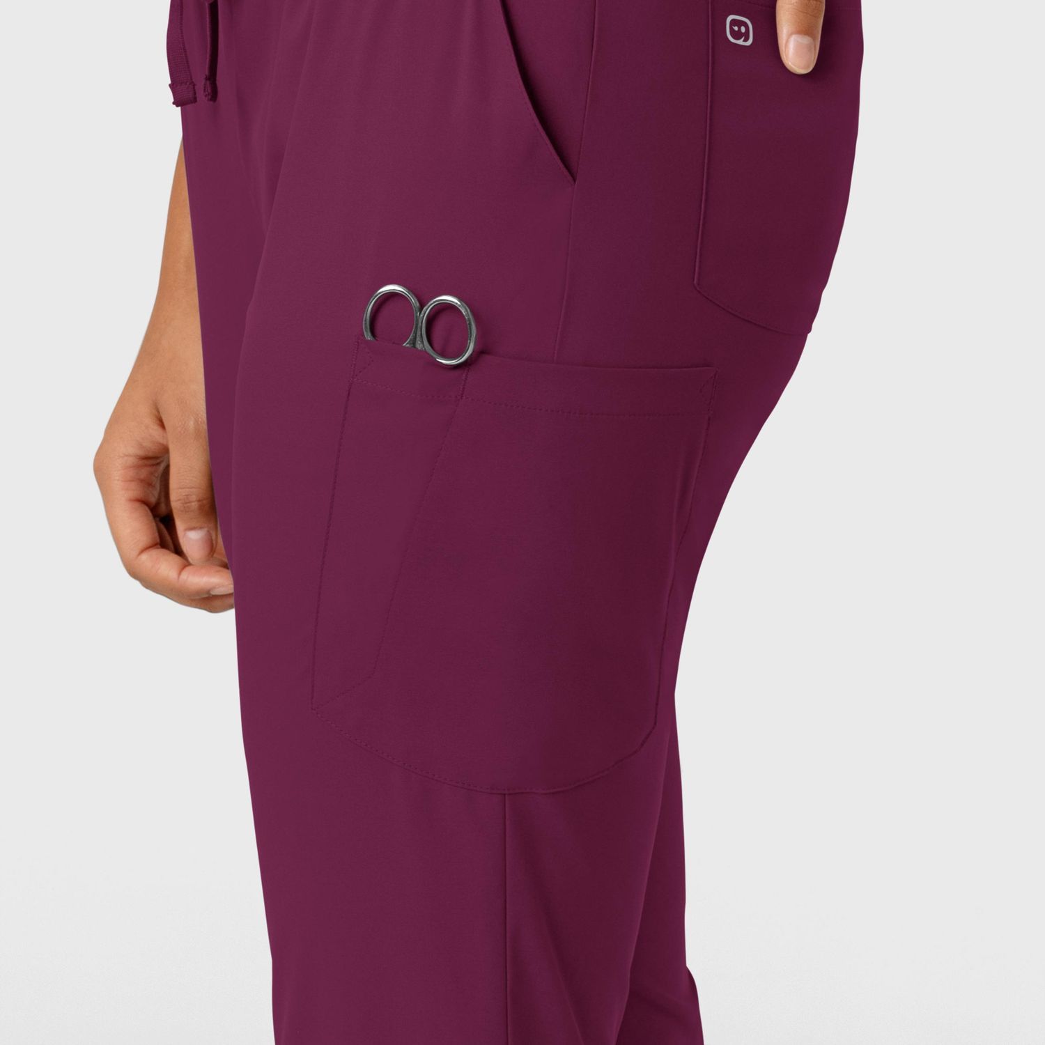 Pantalone donna 5151 jogger cargo wine