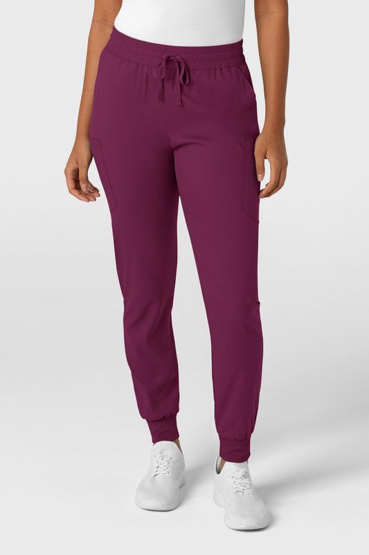 Pantalone donna 5151 jogger cargo wine