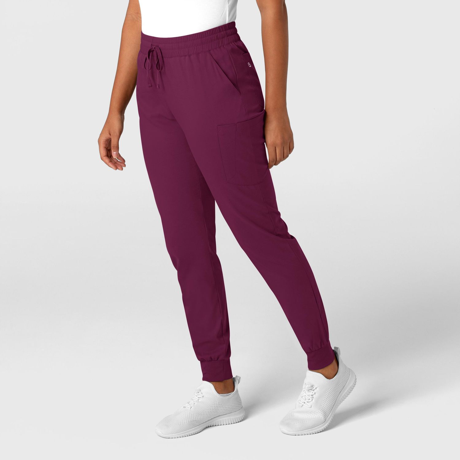 Pantalone donna 5151 jogger cargo wine