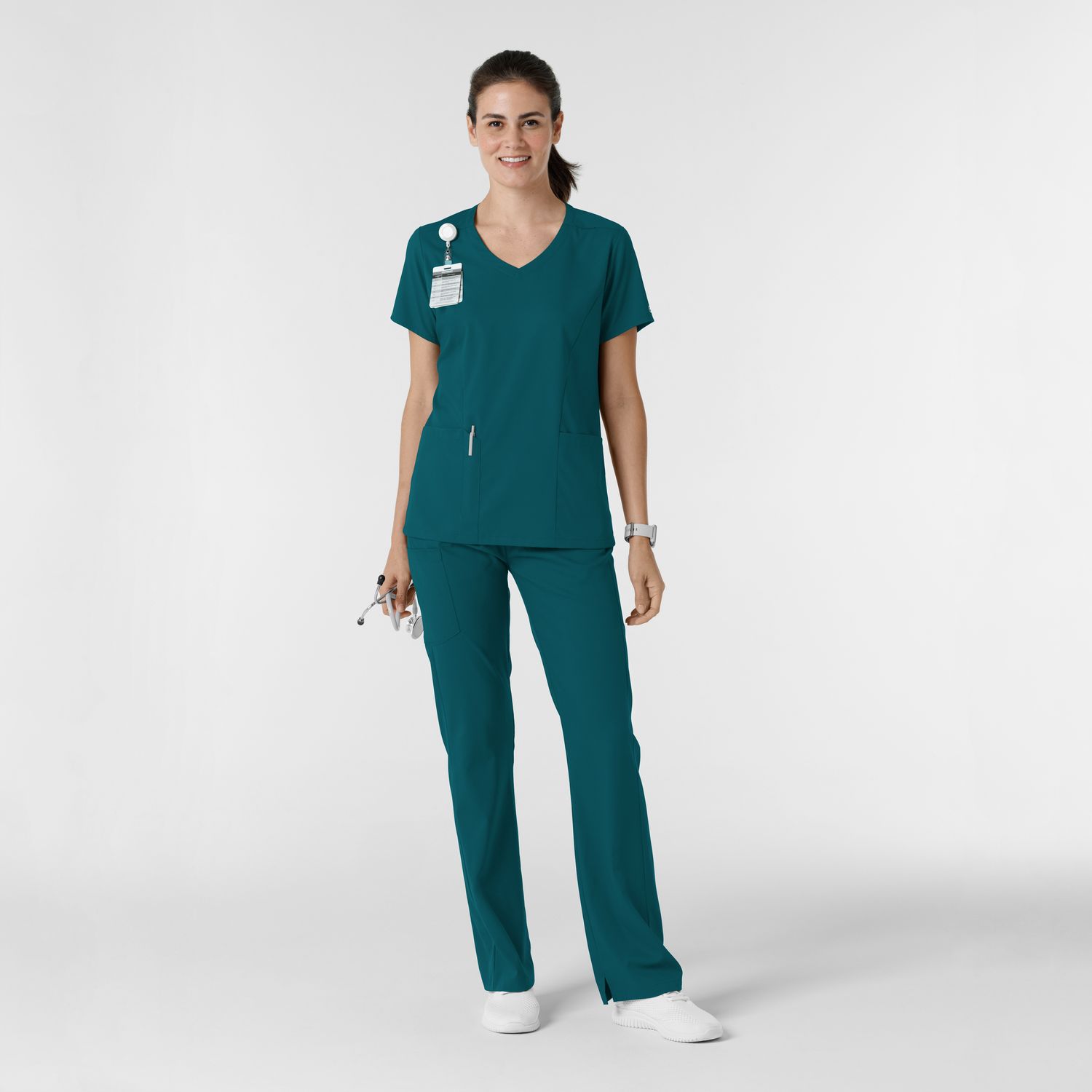 Pantalone donna 5251 svasato caribbean blue