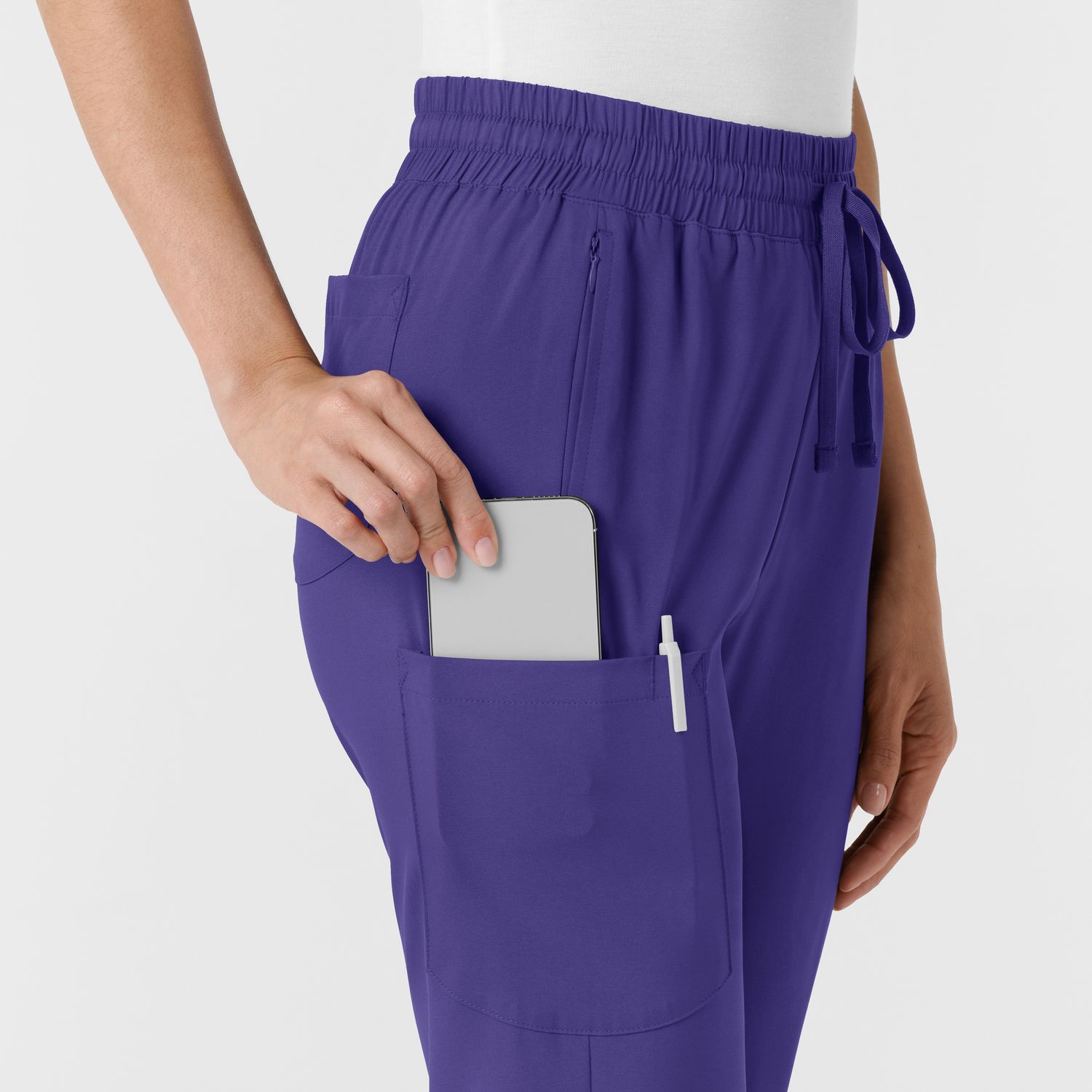 Pantalone donna 5251 svasato grape