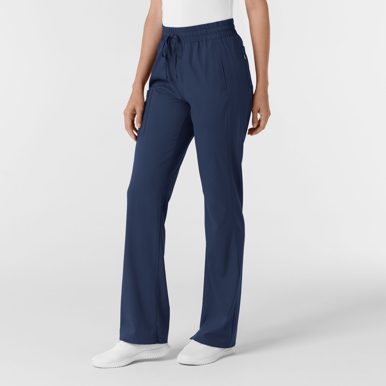 Pantalone donna 5251 svasato navy blue