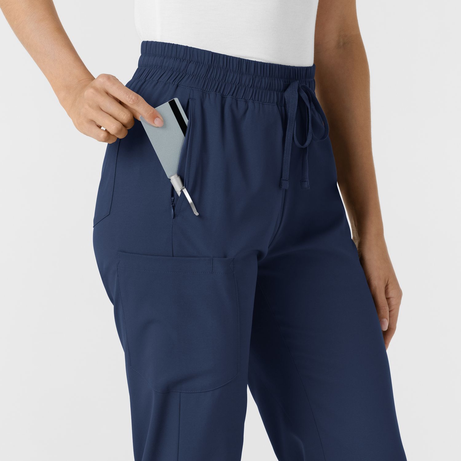 Pantalone donna 5251 svasato navy blue