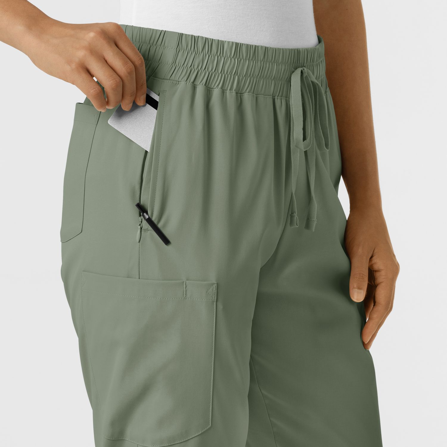 Pantalone donna 5251 svasato sage