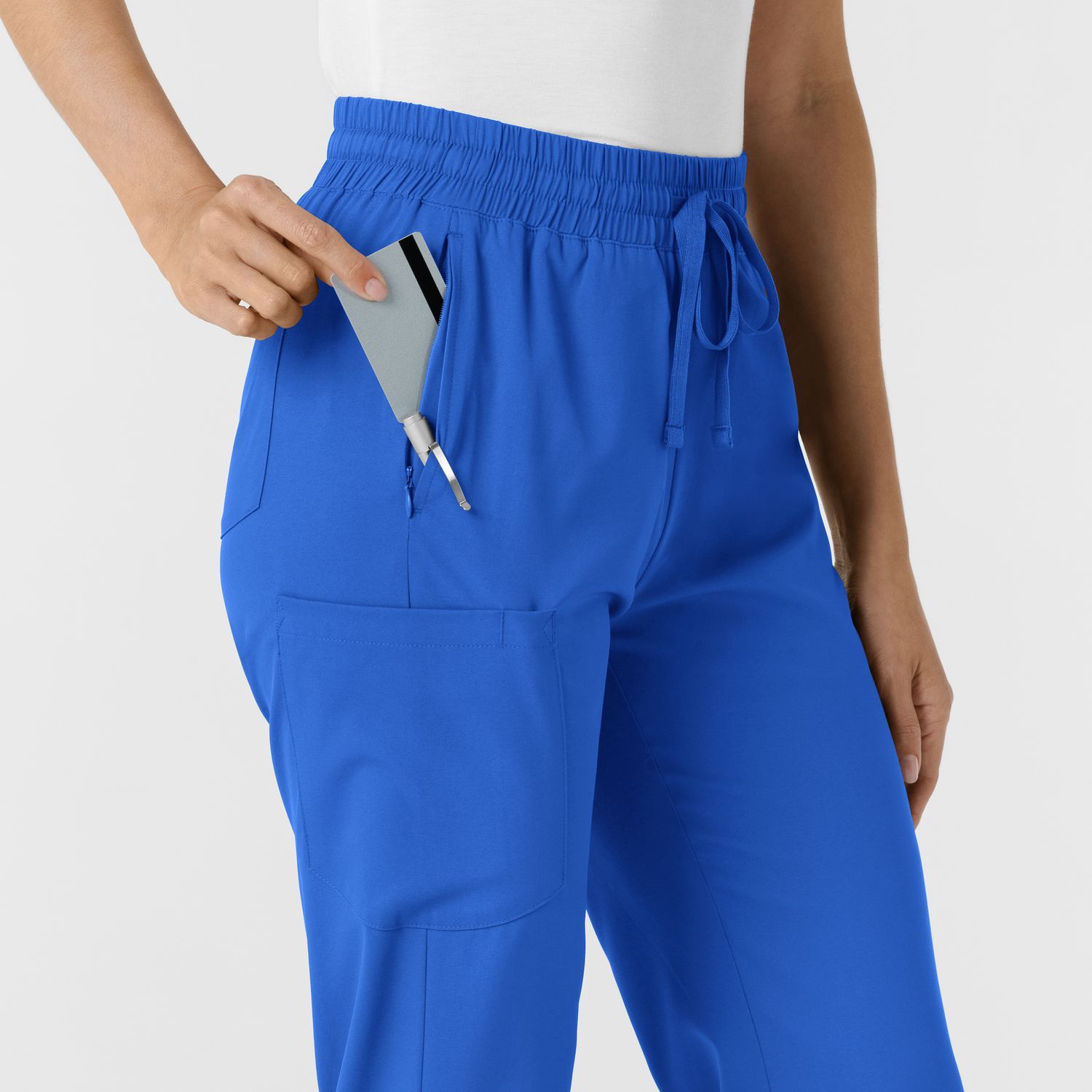 Pantalone donna 5251 svasato royal blue