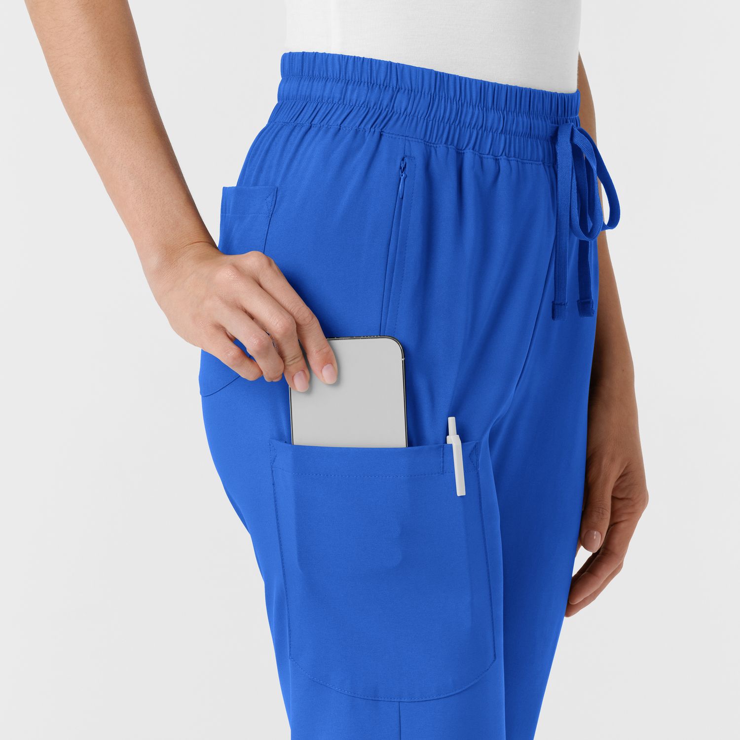 Pantalone donna 5251 svasato royal blue