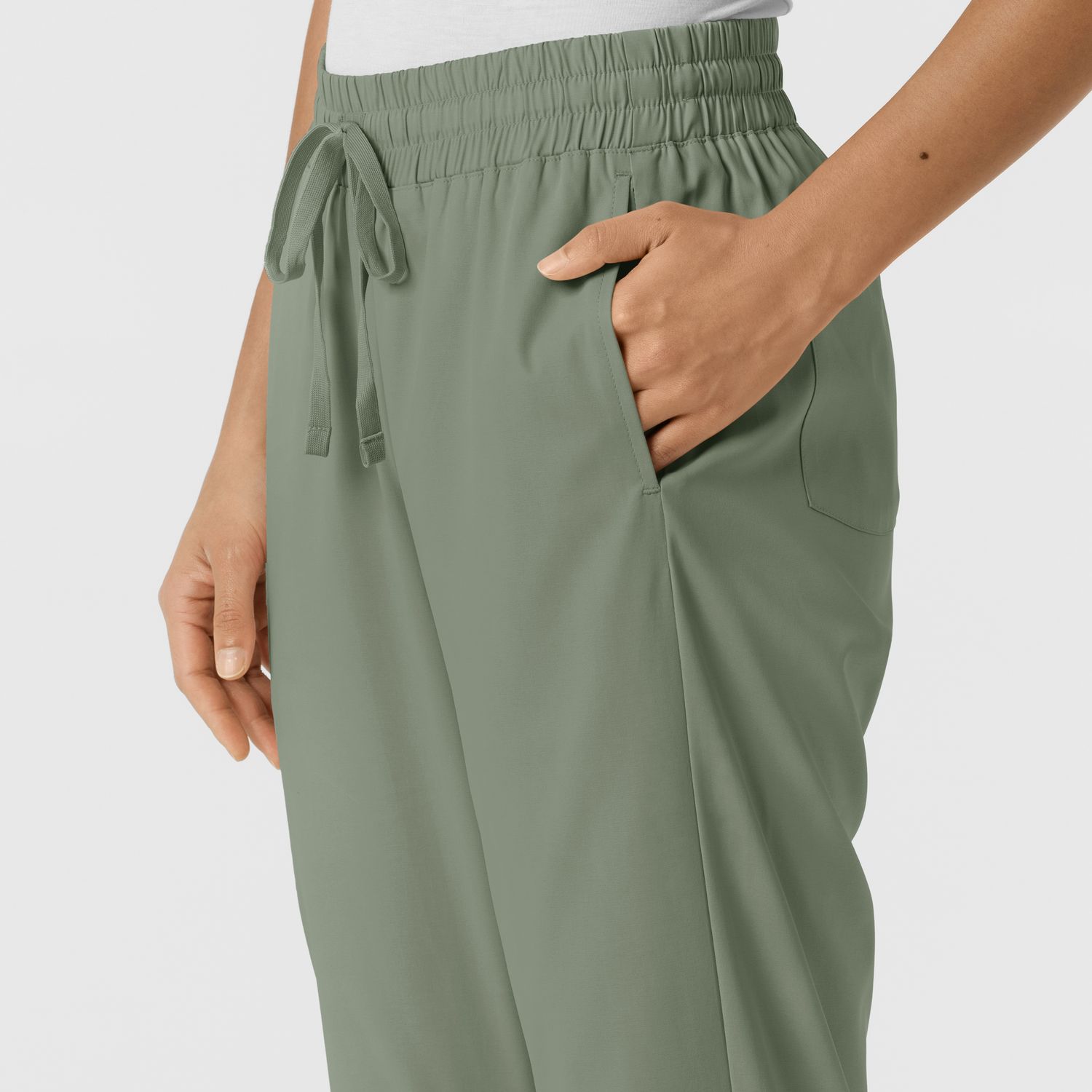 Pantalone donna 5251 svasato sage