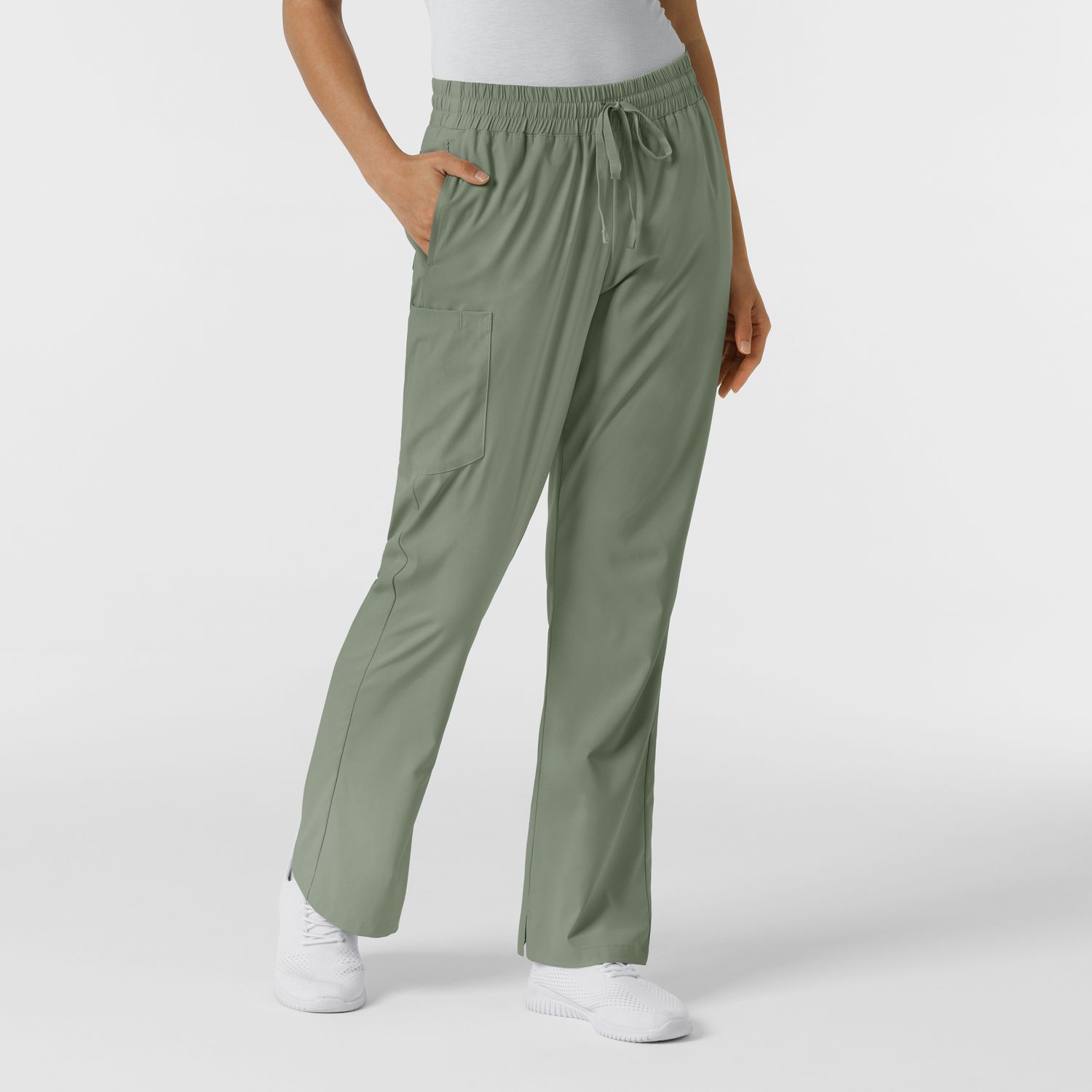 Pantalone donna 5251 svasato sage