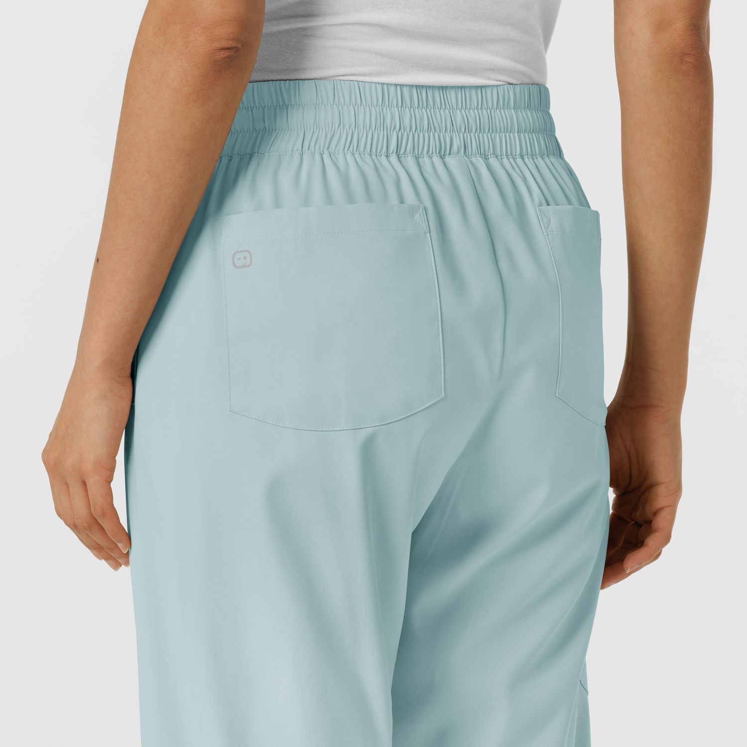Pantalone donna 5251 svasato sky blue