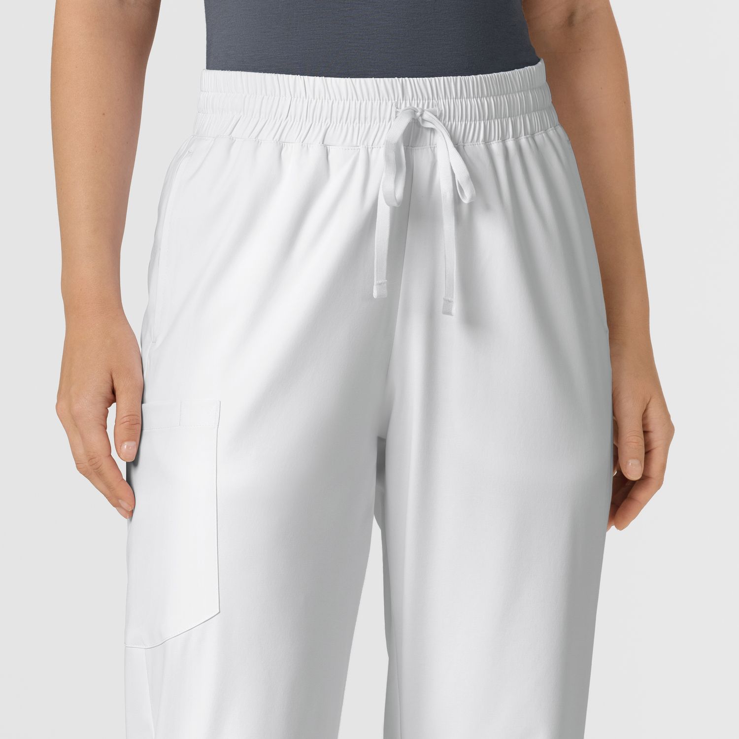 Pantalone donna 5251 svasato white