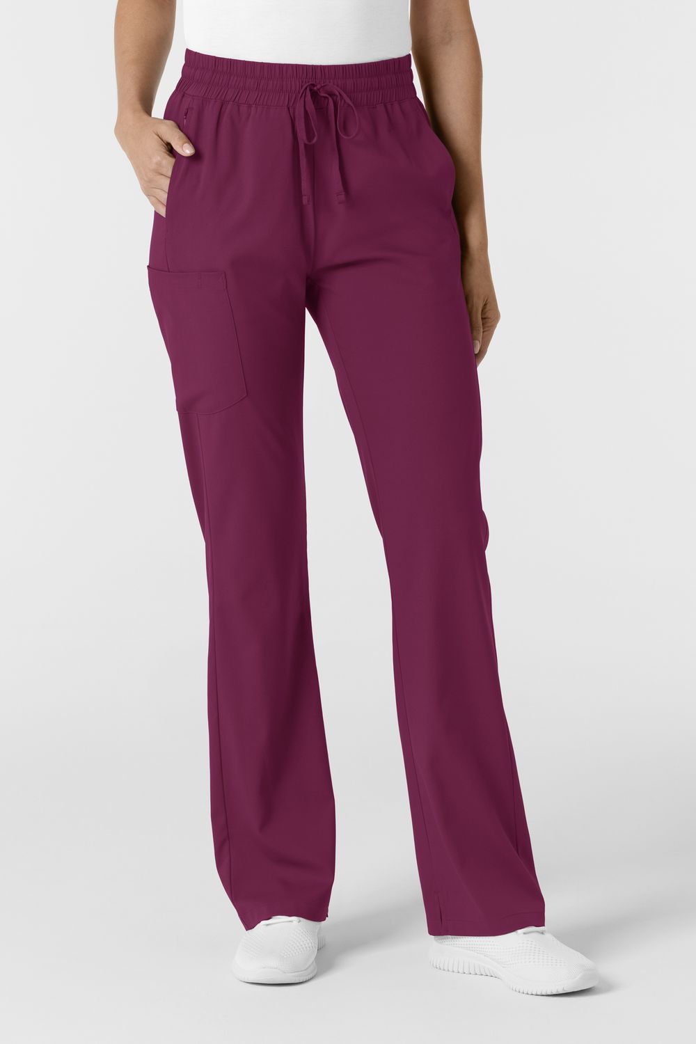 Pantalone donna 5251 svasato wine