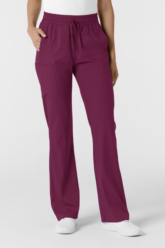 Pantalone donna 5251 svasato wine