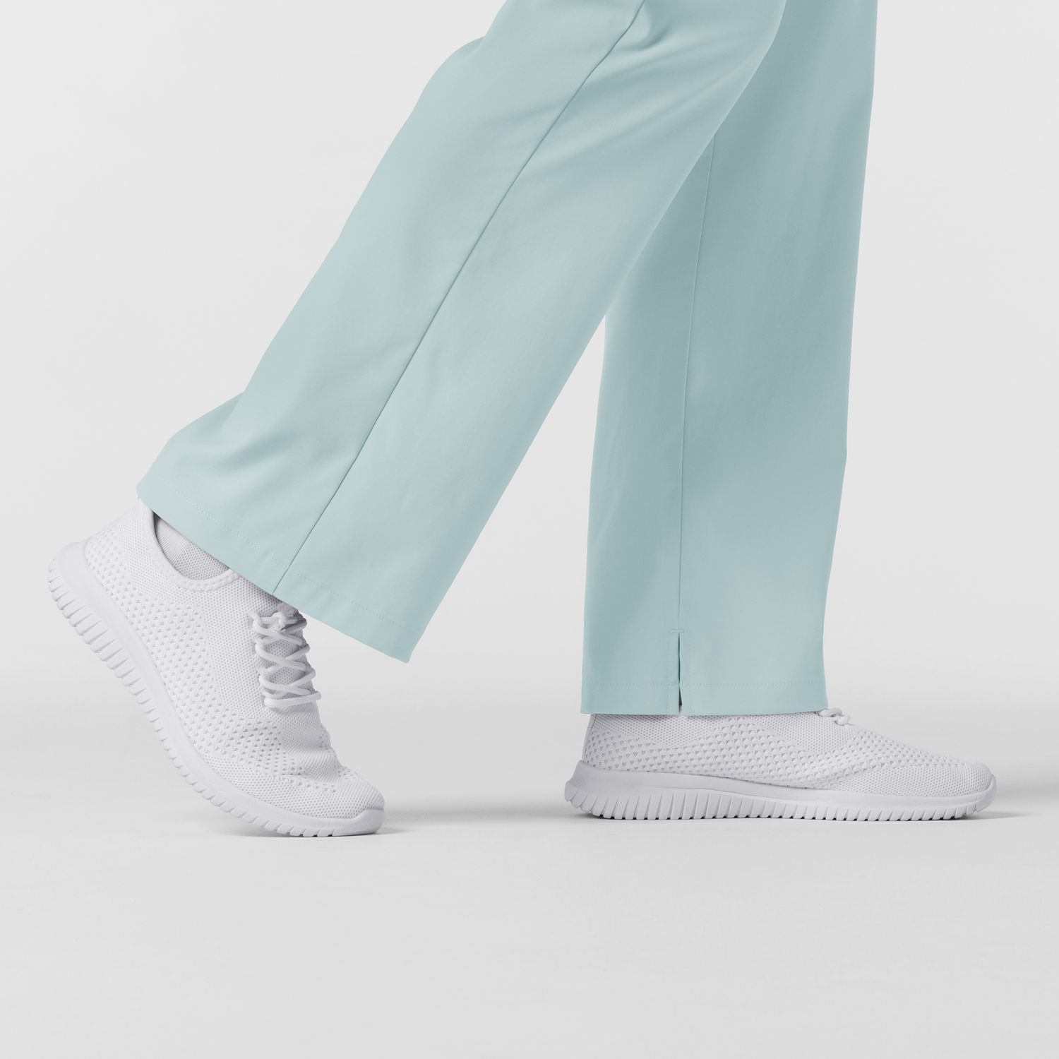 Pantalone donna 5251 svasato sky blue