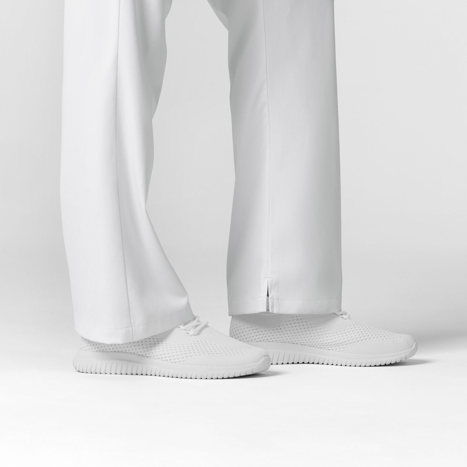 Pantalone donna 5251 svasato white