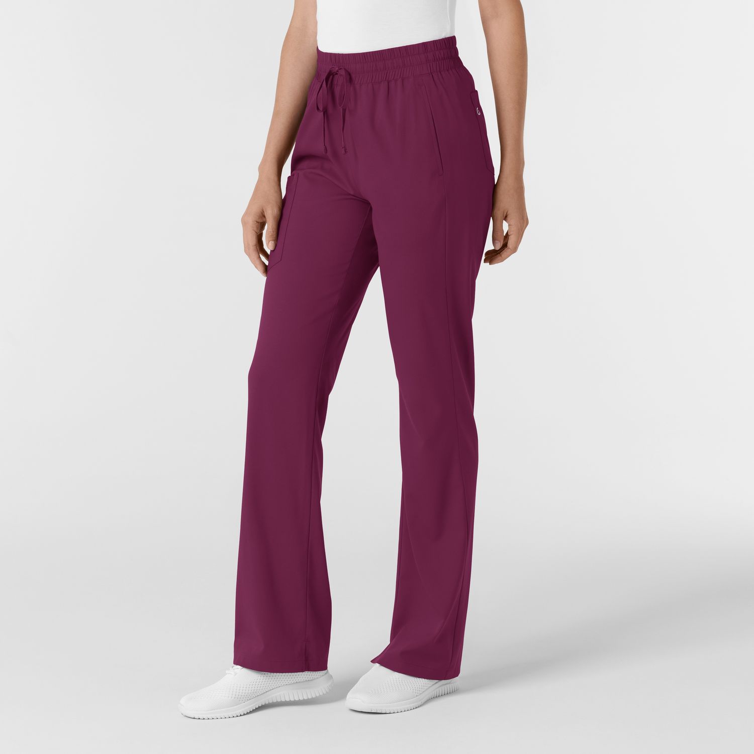 Pantalone donna 5251 svasato wine